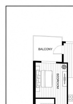 BLU Bellevue Apartments 3x2 1 A Floor Plan BLU Bellevue Apartments 3x2 1 A Floor Plan